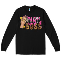 Black nail boss bbs Long Sleeve Tee - BundleAndBundleShop