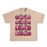 Burro you are worthy you are beautiful Urban Heavy Tee - MaliasSmallBusiness