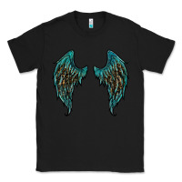 Black turquoise leopard wings Classic Tee - RanaPortraitStore