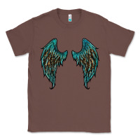 Chestnut turquoise leopard wings Classic Tee - RanaPortraitStore