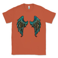 Copper turquoise leopard wings Classic Tee - RanaPortraitStore