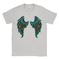 Moon Dust turquoise leopard wings Classic Tee - RanaPortraitStore