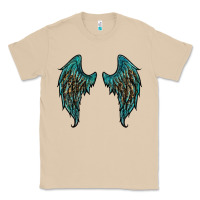 Mushroom turquoise leopard wings Classic Tee - RanaPortraitStore