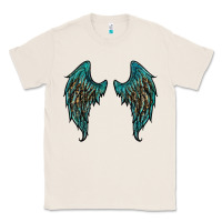 Natural turquoise leopard wings Classic Tee - RanaPortraitStore