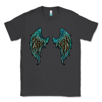 Smoke turquoise leopard wings Classic Tee - RanaPortraitStore