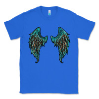 True Royal turquoise leopard wings Classic Tee - RanaPortraitStore