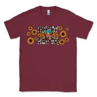 Burgundy howdy heifer Classic Tee - JahusDesignShop