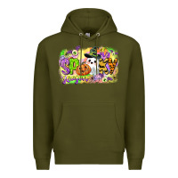 Army Green its spooky season Premium Hoodie - CowGirlArtShop