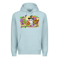 Blue Mist its spooky season Premium Hoodie - CowGirlArtShop