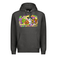 Charcoal Heather its spooky season Premium Hoodie - CowGirlArtShop