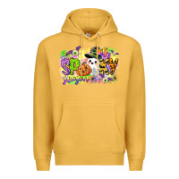 Mustard its spooky season Premium Hoodie - CowGirlArtShop