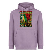 Lavender celebrating black freedom 6 19 1865 juneteenth Heavyweight Hoodie - CowGirlArtShop