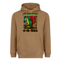 Toasted Coconut celebrating black freedom 6 19 1865 juneteenth Heavyweight Hoodie - CowGirlArtShop