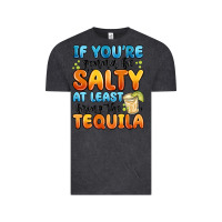 Vintage Black if you're gonna be salty at least bring the tequil Vintage Tee - MaliasSmallBusiness
