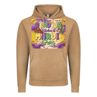 Vintage Camel bead up bitches it's mardi gras Vintage Hoodie - MaliasSmallBusiness