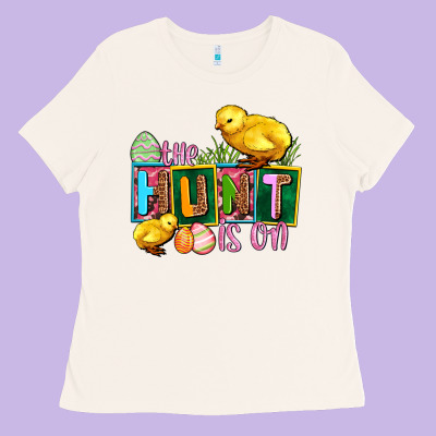 The Hunt Is On Ladies Tee Designed By Adodesignshop