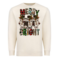 Sandshell merry and bright Premium Sweatshirt - CowGirlArtShop
