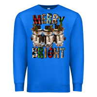 True Royal merry and bright Premium Sweatshirt - CowGirlArtShop
