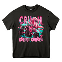 Asphalt crush breast cancer Heavy Core Tee - AdoDesignShop
