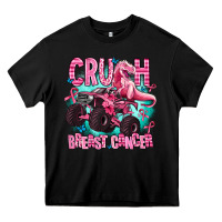 Black crush breast cancer Heavy Core Tee - AdoDesignShop