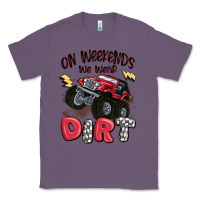 Lavender on weekends we wear dirt Classic Tee - MaliasSmallBusiness