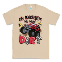 Mushroom on weekends we wear dirt Classic Tee - MaliasSmallBusiness