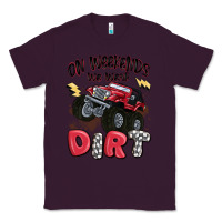 Plum on weekends we wear dirt Classic Tee - MaliasSmallBusiness