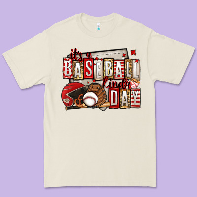 It's A Baseball Kinda Day Premium Tee Designed By Jasminsmagicworld