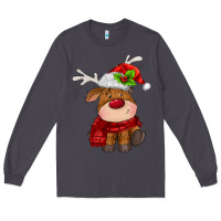 Smoke christmas baby deer Long Sleeve Tee - MaliasSmallBusiness