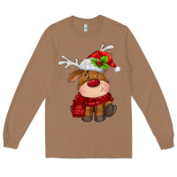 Toasted Coconut christmas baby deer Long Sleeve Tee - MaliasSmallBusiness
