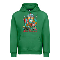 Emerald dental office manager cold drink frappe Urban Hoodie - FaDigitalArtStudio