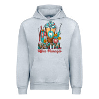 Dental Office Manager Cold Drink Frappe Urban Hoodie | Teevron
