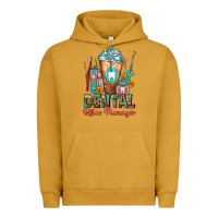Pigment Peanut Butter dental office manager cold drink frappe Urban Hoodie - FaDigitalArtStudio