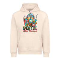 Sandshell dental office manager cold drink frappe Urban Hoodie - FaDigitalArtStudio