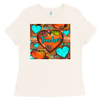 Bone teacher hearts Ladies Tee - JahusDesignShop