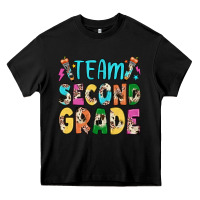Black team second grade Heavy Core Tee - JahusDesignShop