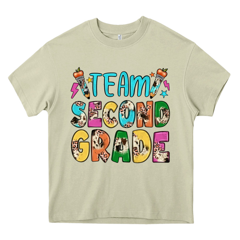Team Second Grade Heavy Core Tee by JahusDesignShop | Teevron
