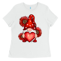 White valentines day red Ladies Tee - RanaPortraitStore