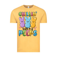 Vintage Mustard chillin' with my peeps Vintage Tee - MaliasSmallBusiness