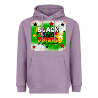 Lavender black and proud Heavyweight Hoodie - CowGirlArtShop