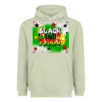Matcha black and proud Heavyweight Hoodie - CowGirlArtShop