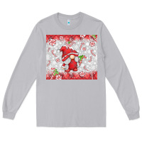 Moon Dust candy cane gnome Long Sleeve Tee - MaliasSmallBusiness