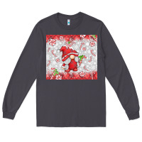 Smoke candy cane gnome Long Sleeve Tee - MaliasSmallBusiness