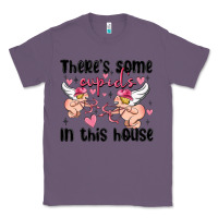 Lavender there's some cupid's in this house Classic Tee - MaliasSmallBusiness