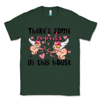 Sports Green there's some cupid's in this house Classic Tee - MaliasSmallBusiness