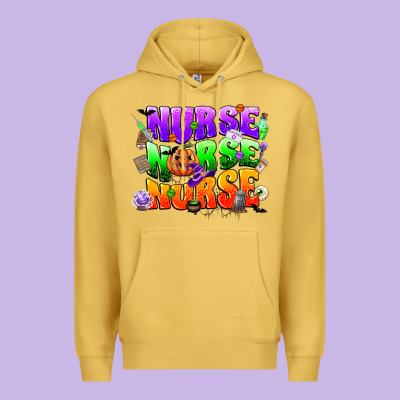 Nurse Nurse Nurse Halloween Premium Hoodie Designed By Cowgirlartshop