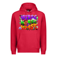 Cardinal nurse nurse nurse halloween Premium Hoodie - CowGirlArtShop