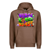 Chestnut nurse nurse nurse halloween Premium Hoodie - CowGirlArtShop