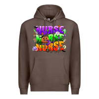 Coffee nurse nurse nurse halloween Premium Hoodie - CowGirlArtShop