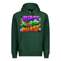 Sports Green nurse nurse nurse halloween Premium Hoodie - CowGirlArtShop